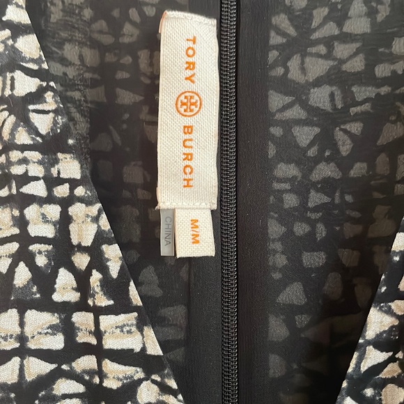 NWOT Tory Burch Silk Tribal Geo Jumpsuit - Picture 2 of 11